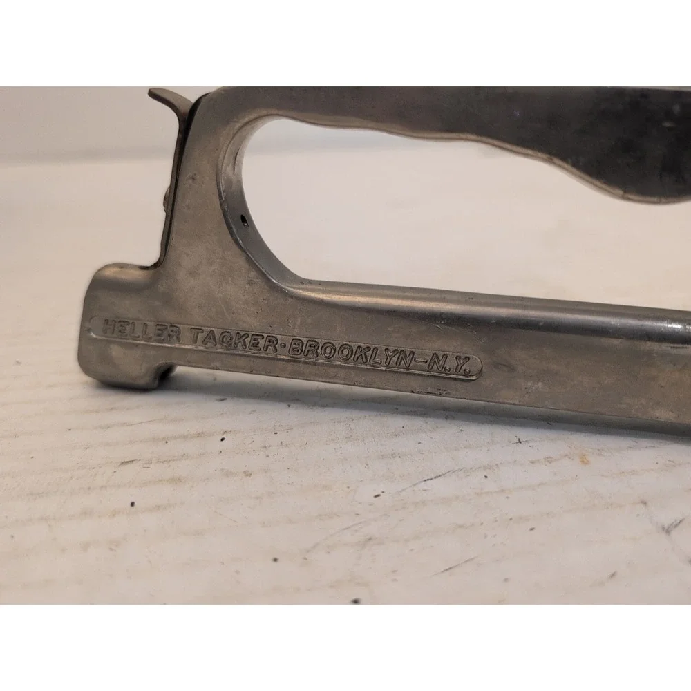 Vintage HELLER Bell System Stapler Tacker Model E Brooklyn, NY USA MADE